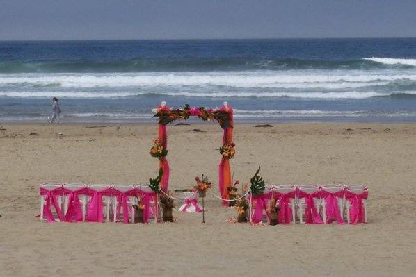 Tropical Beach Ceremony