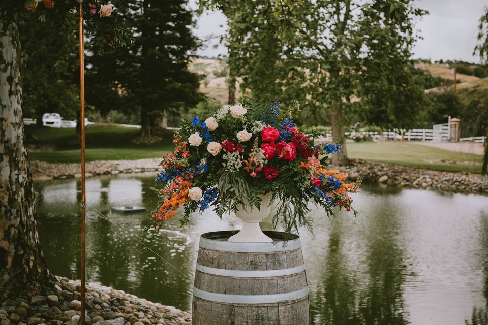 Ceremony florals