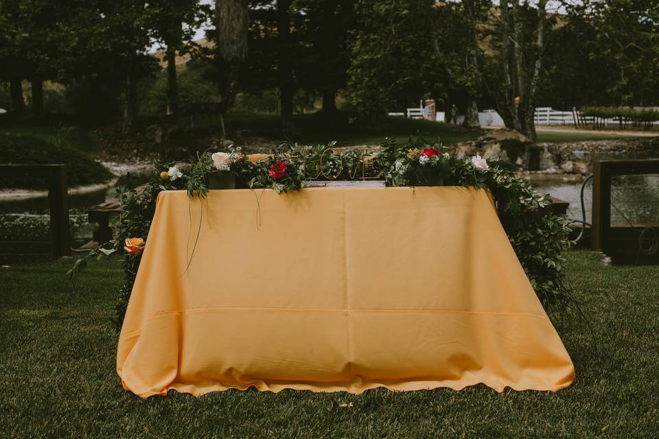 Sweetheart Table