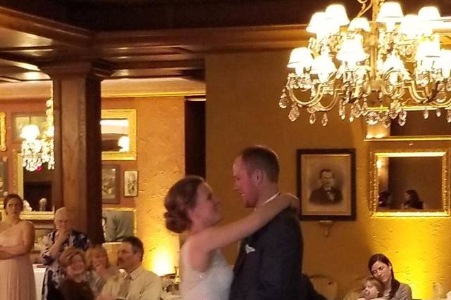 Dancing with the bride