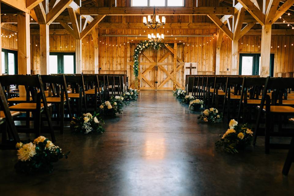 Inside ceremony