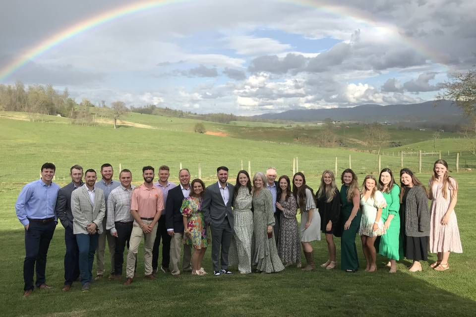Rainbow setting