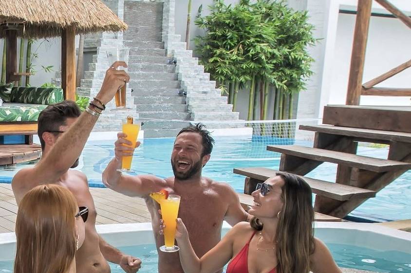 Hit the Pool with Friends