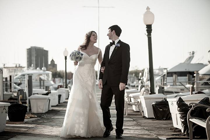 Kelene and Marc at the Detroit Yacht Club.