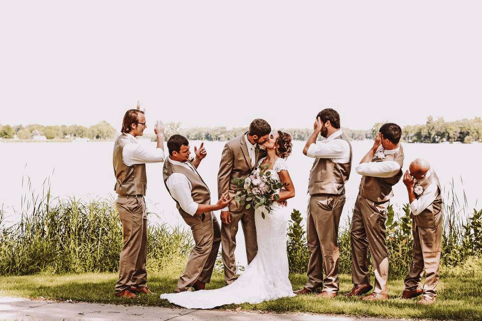 Elegant summer wedding