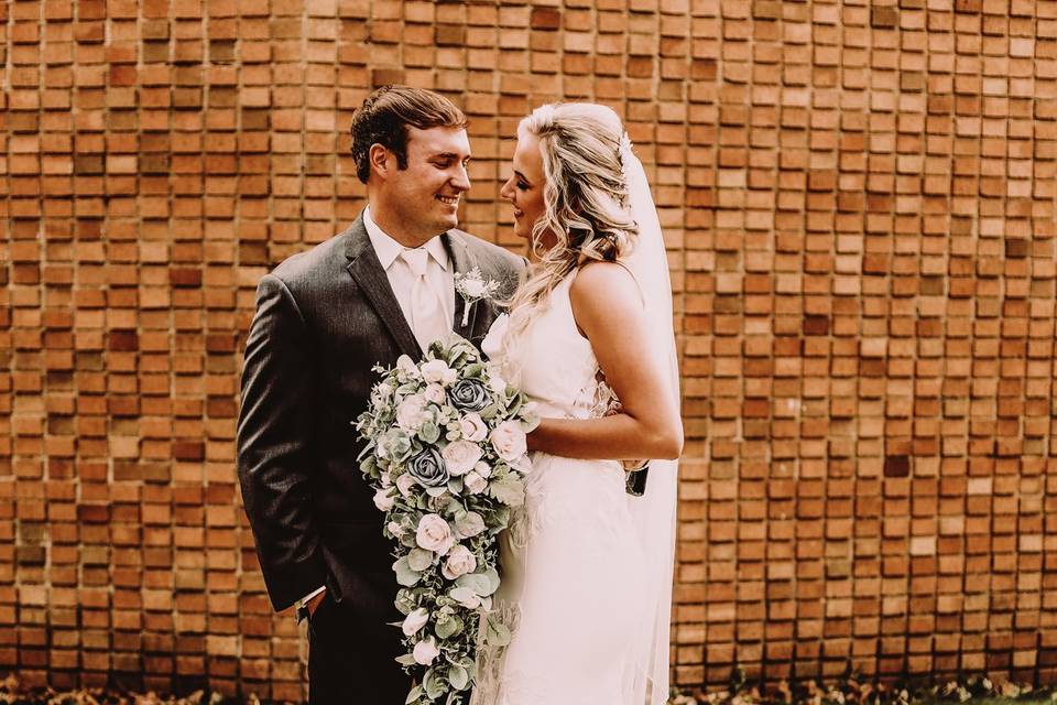 Glistening fall wedding