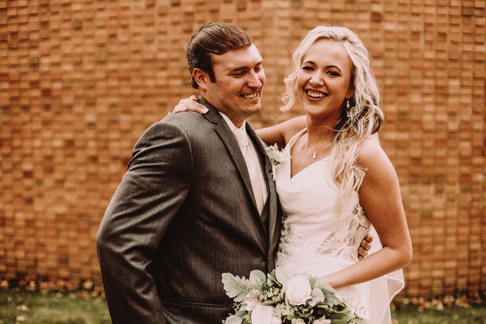 Glistening fall wedding