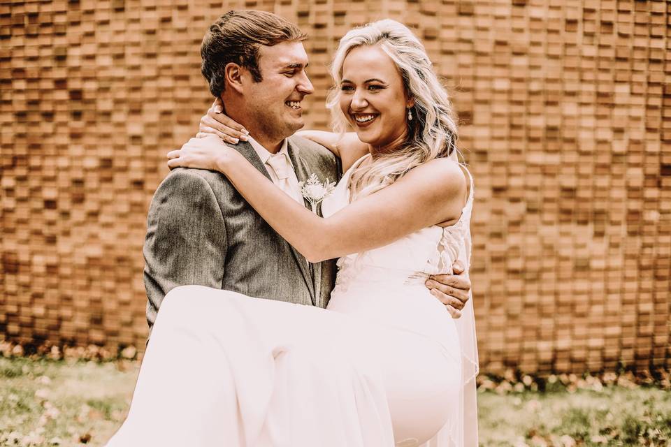 Bride and groom