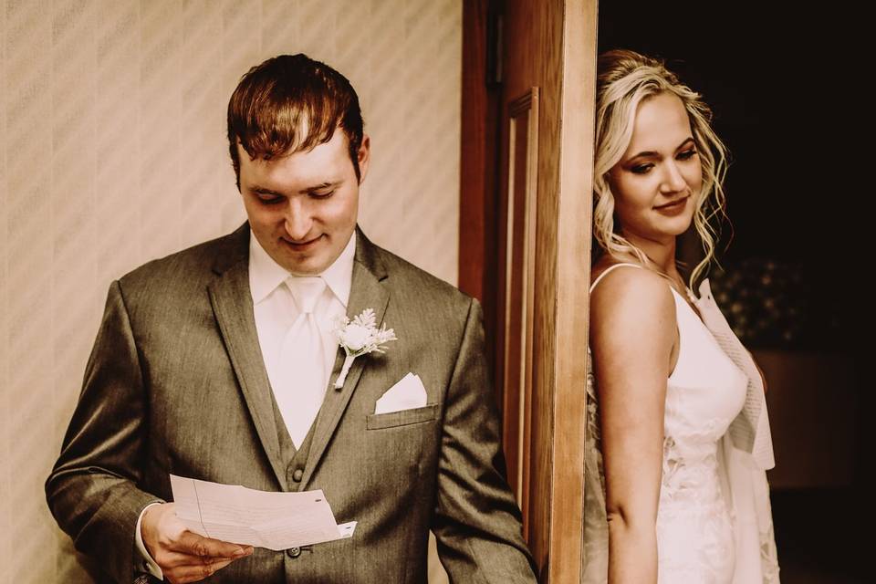 Bride and groom