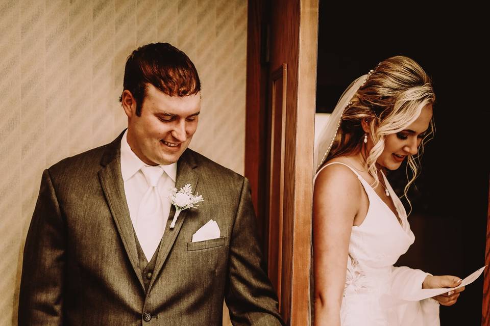 Bride and groom