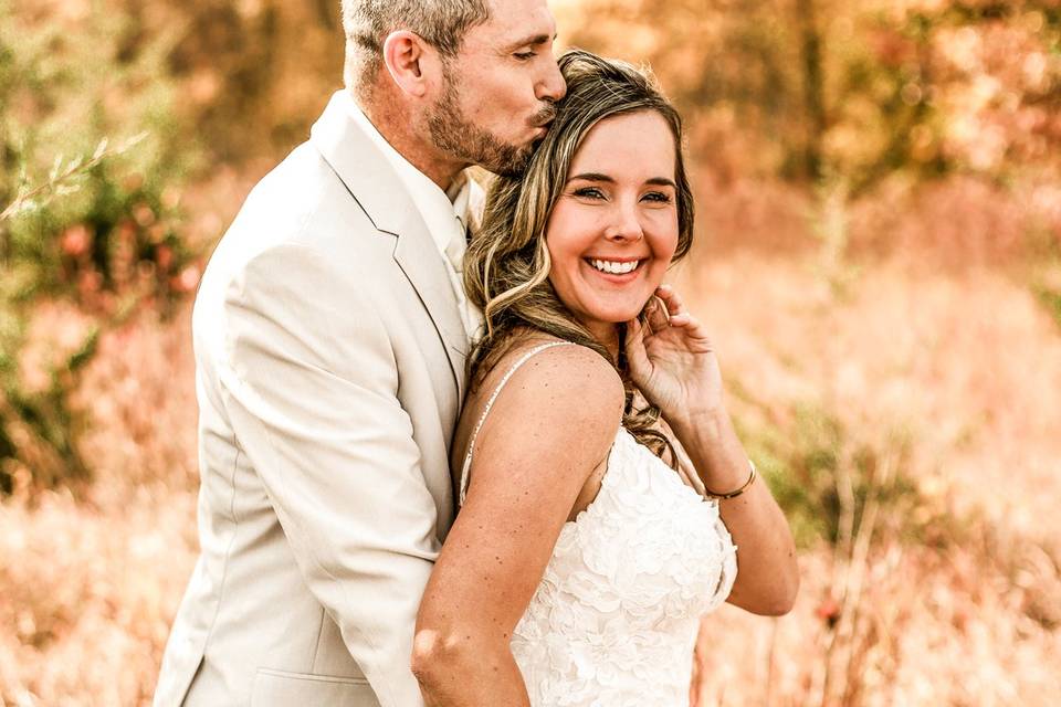 Glistening fall wedding