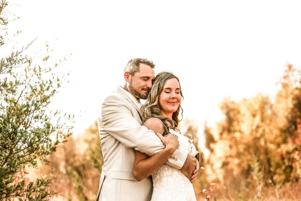 Glistening fall wedding