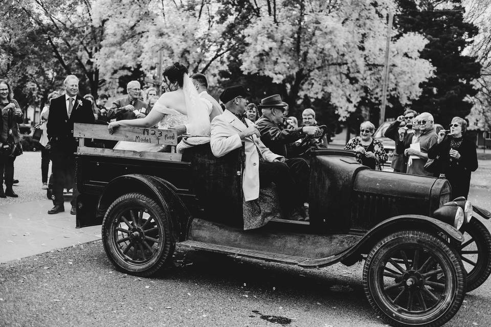 Just married