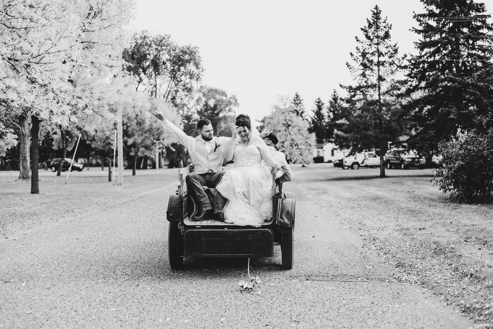 Just married