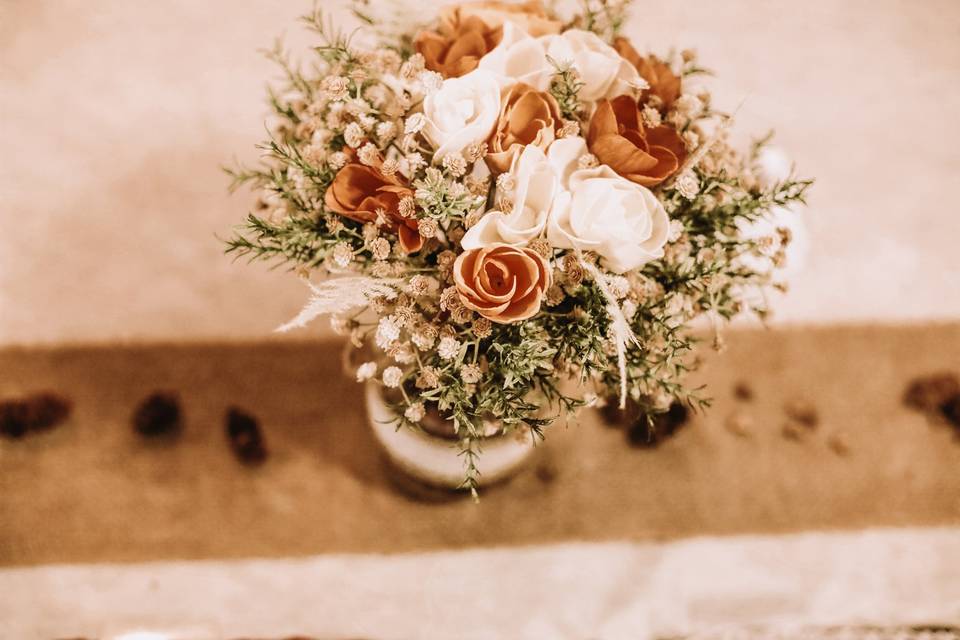 Glistening fall wedding