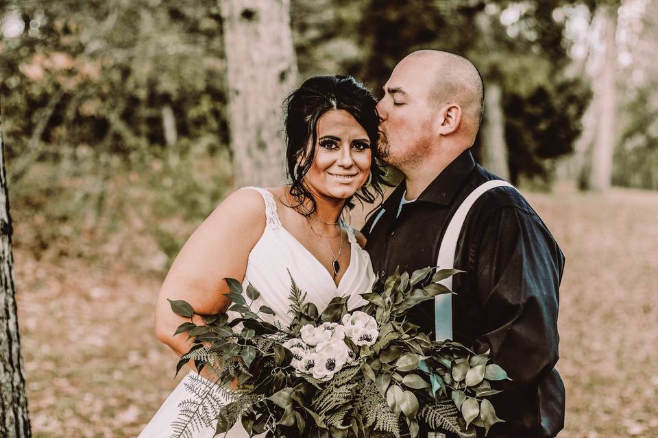 Bride and groom