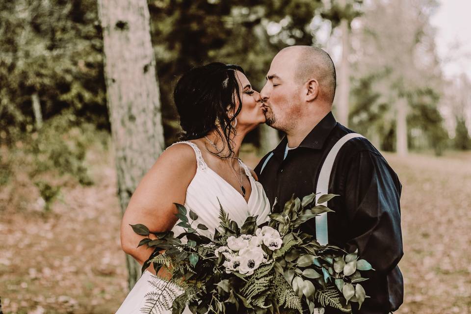 Bride and groom