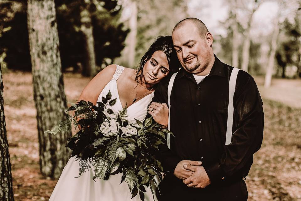 Bride and groom