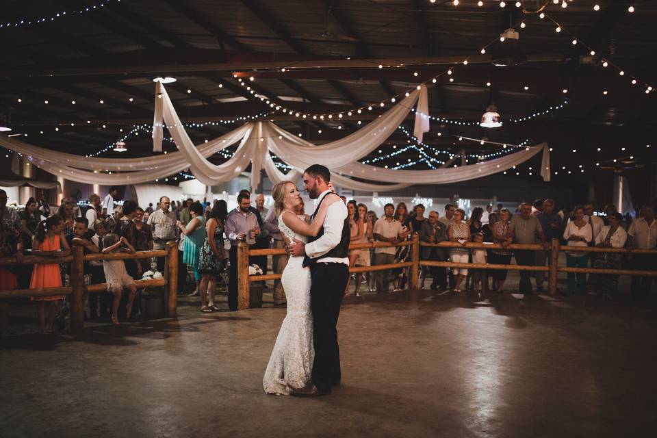 Couple dancing