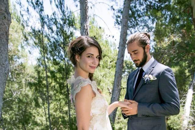 Bride and groom