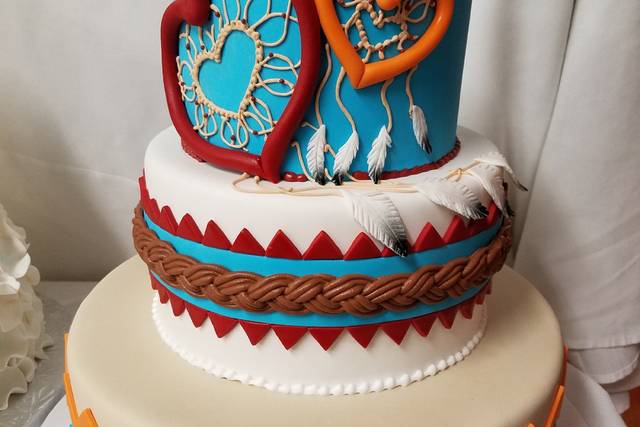 Boho Cake with a Native American... - The Sugar Art Cakery | Facebook