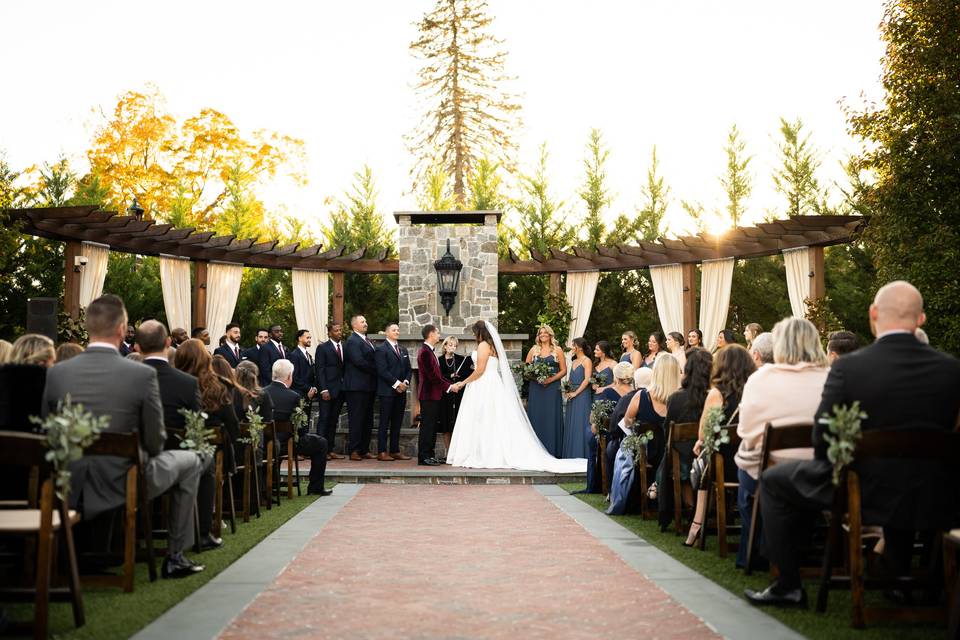 Outdoor ceremony