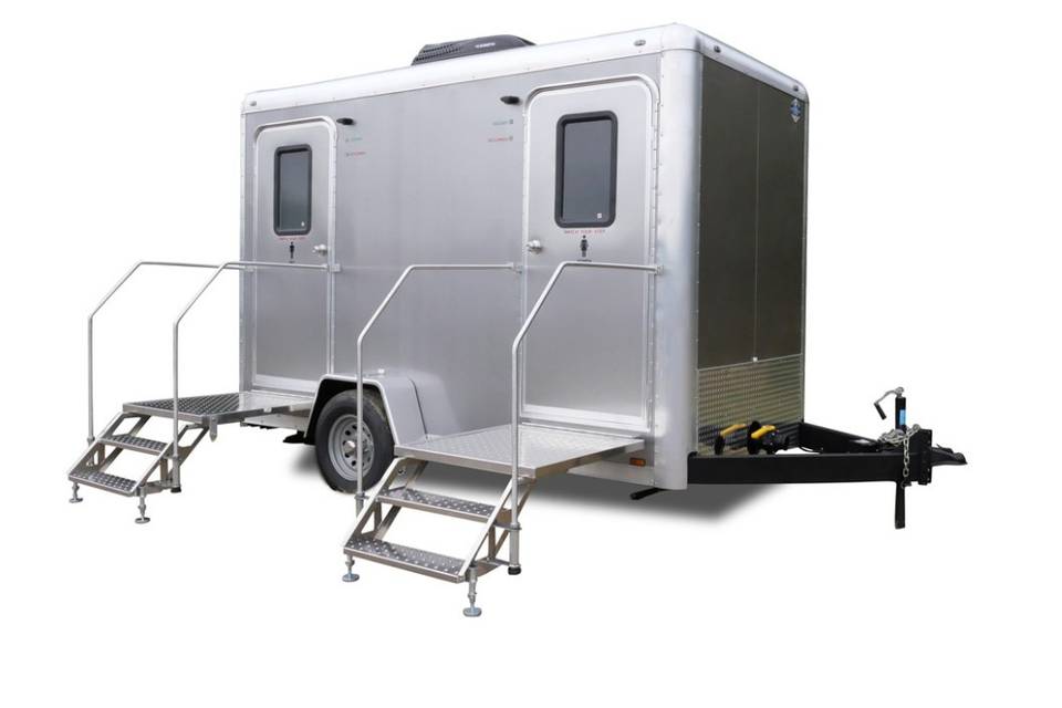 Two-Stall Restroom trailer