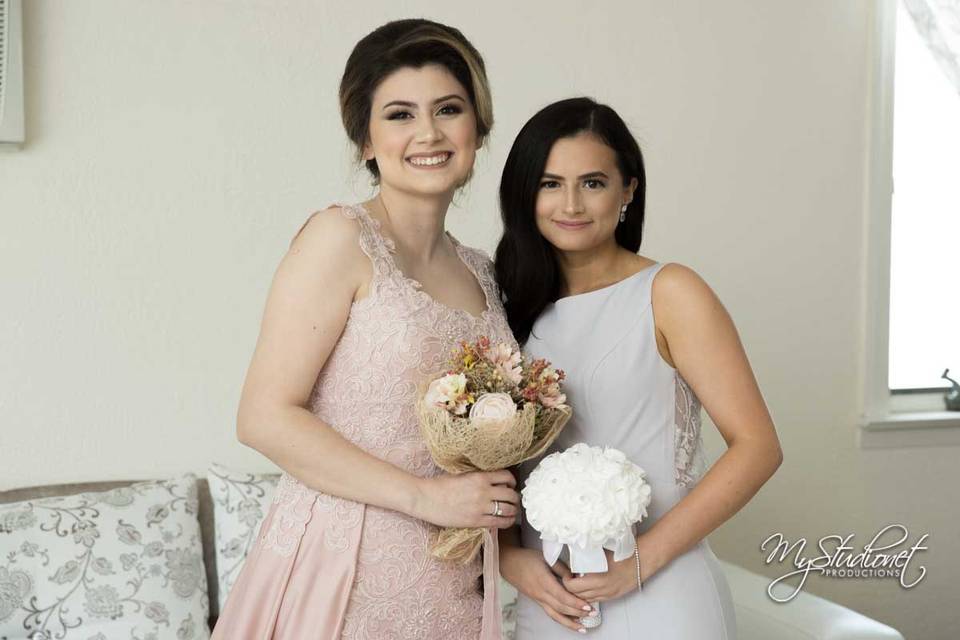 Brides and made of honor