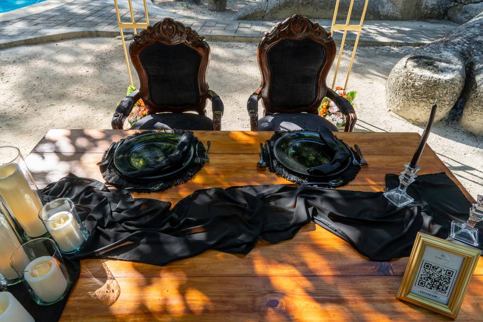 Sweetheart table top