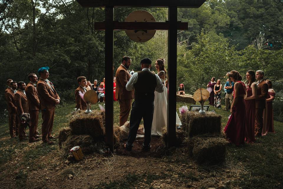 Back Woods Wedding
