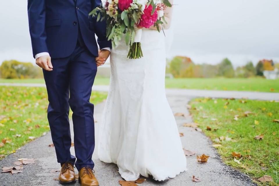 Bride and groom