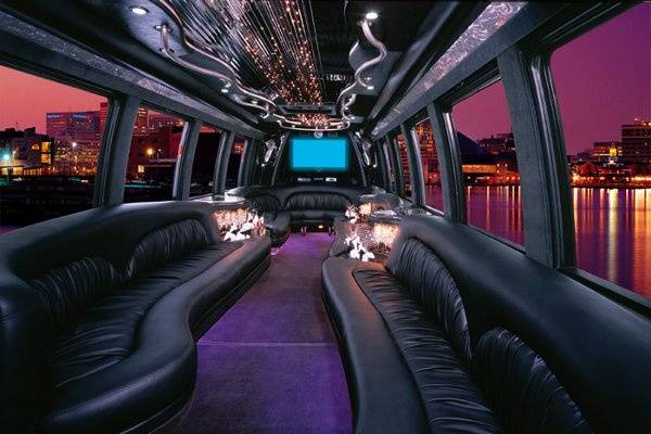 Luxury Limousine Coach Interior