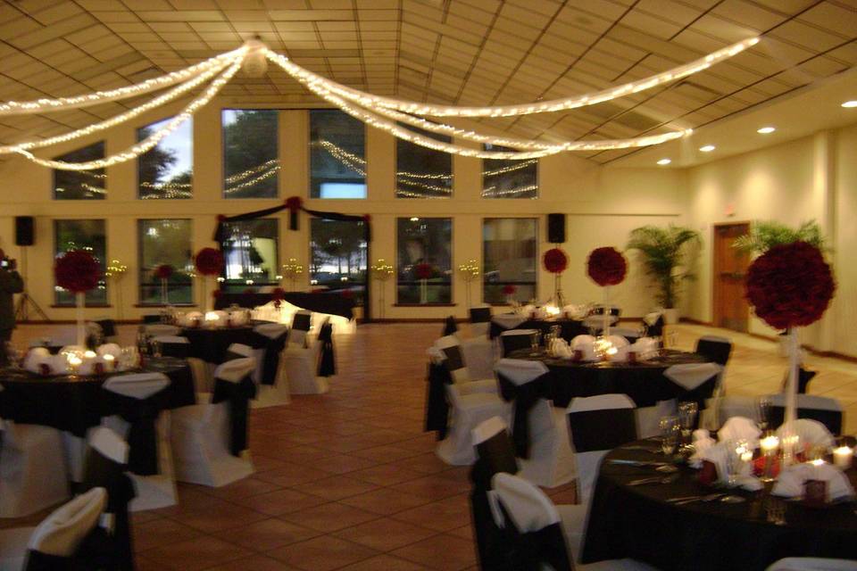 Reception set-up