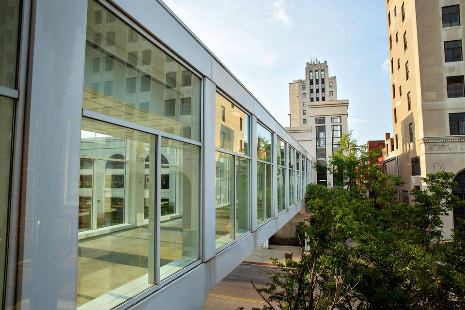 Skywalk to Parking Garage