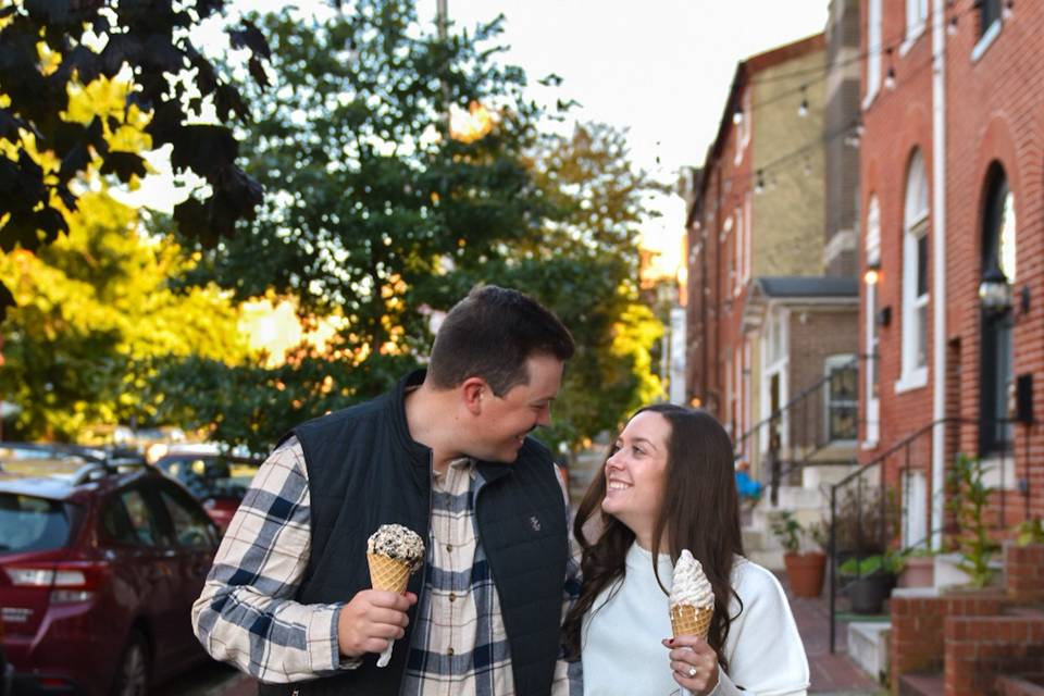 Engagement session
