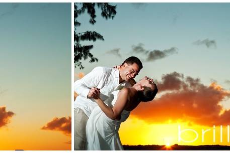 Trash the Dress Sunset