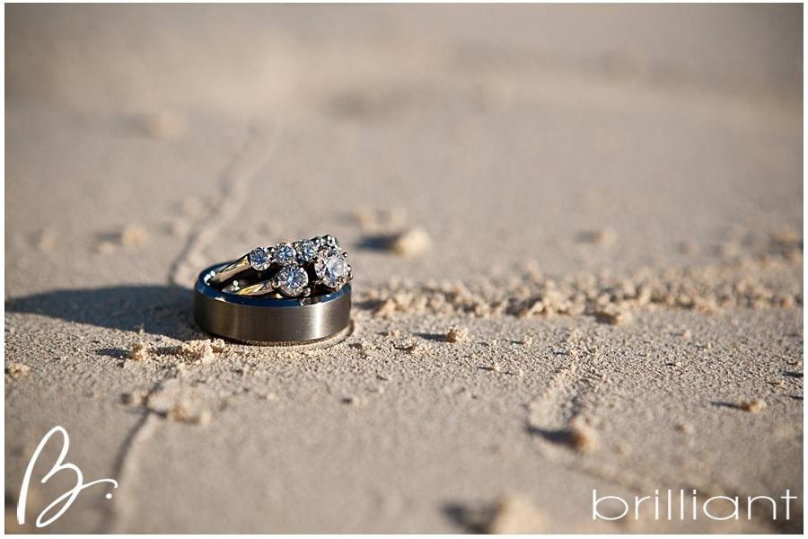 Wedding Ring sand picture