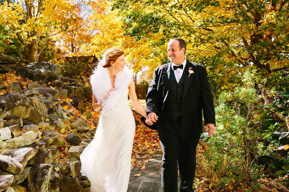 Grove Park Inn fall wedding