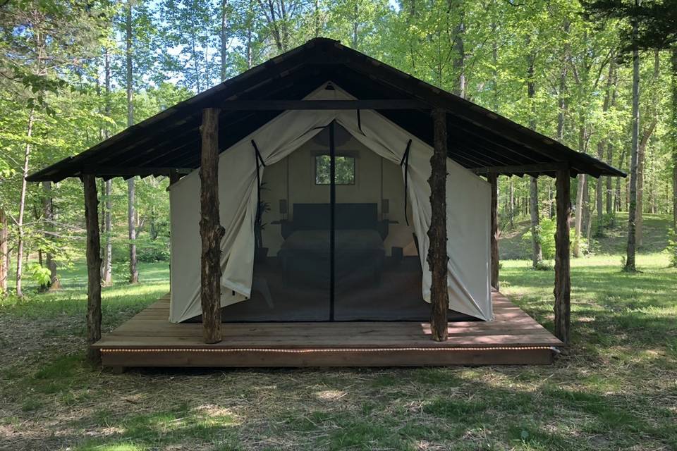 Safari tent