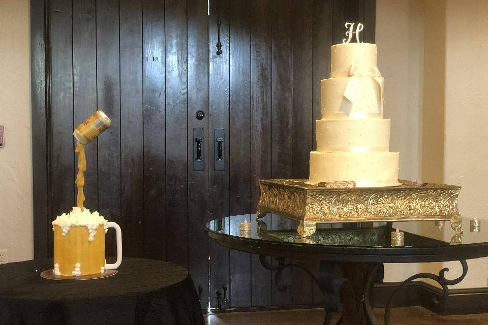 Awesome groom's cake