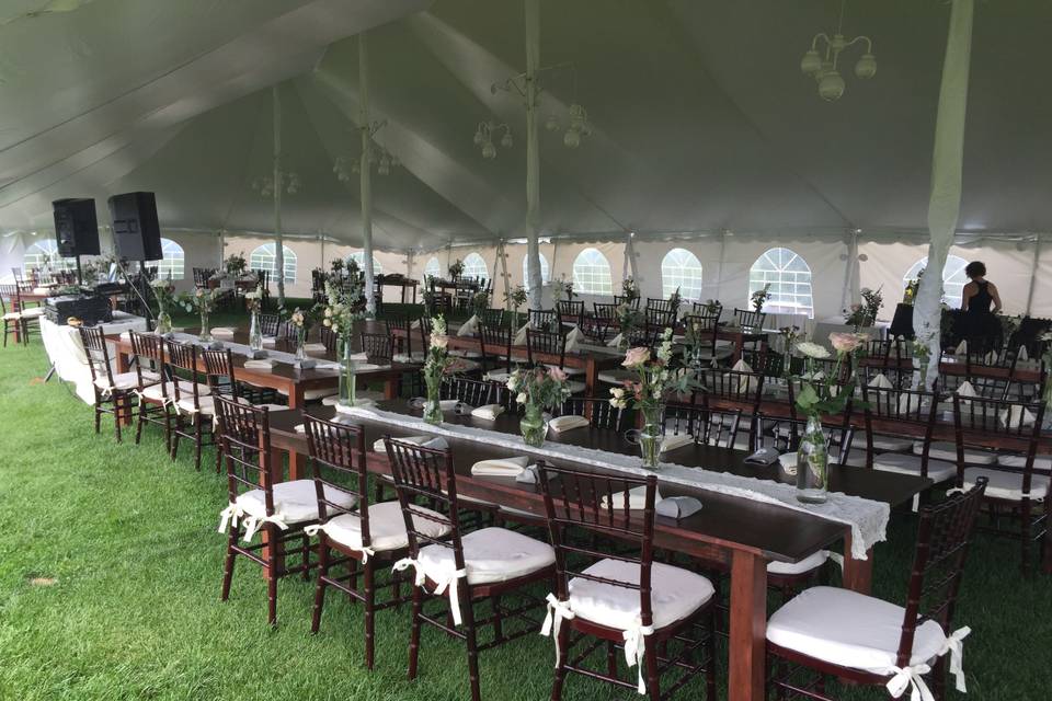 Tent for guests