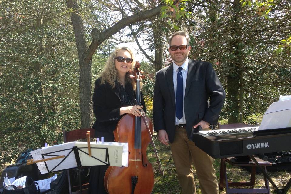 Performance with a cellist