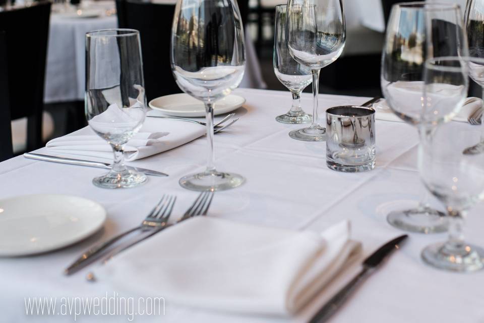 Table setup