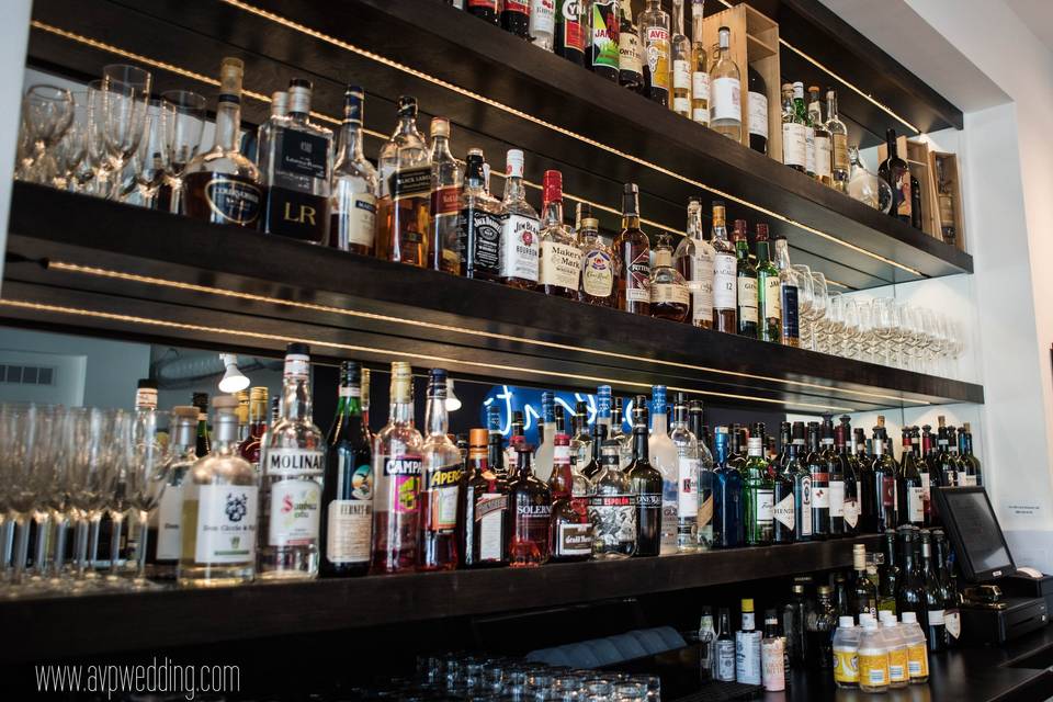 Liquor area