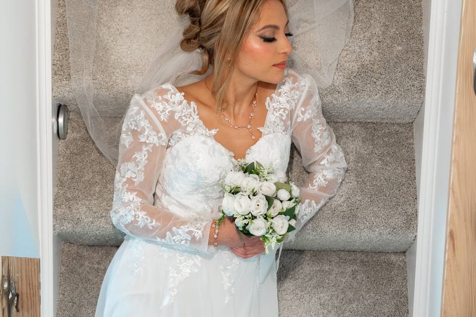 Royalty Bridal Look