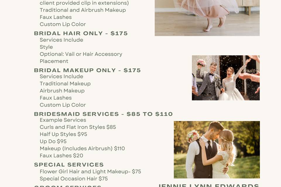 Current Price Sheet