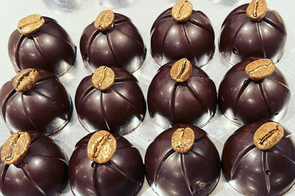 Mocha truffles
