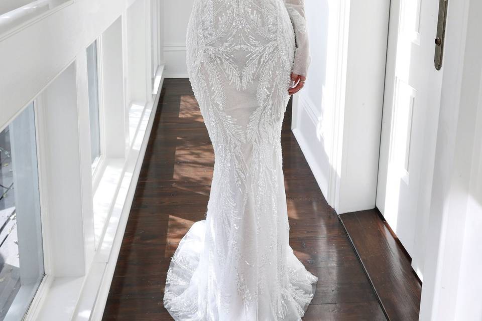 Beaded Bridal Gown