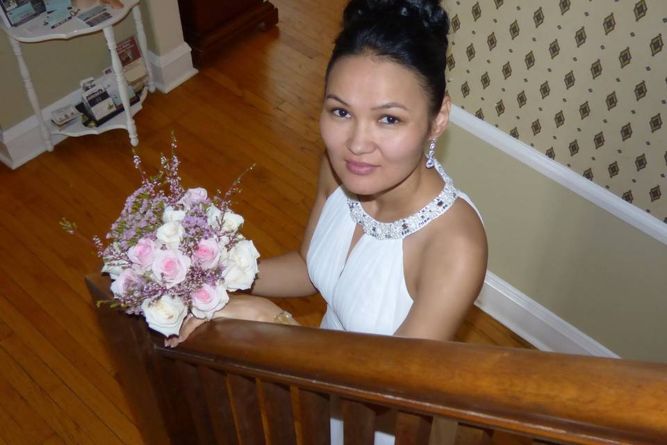 IL Wedding Officiant, Rev Pamela & Pine Manor Chicago