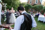 Simple outdoor ceremony